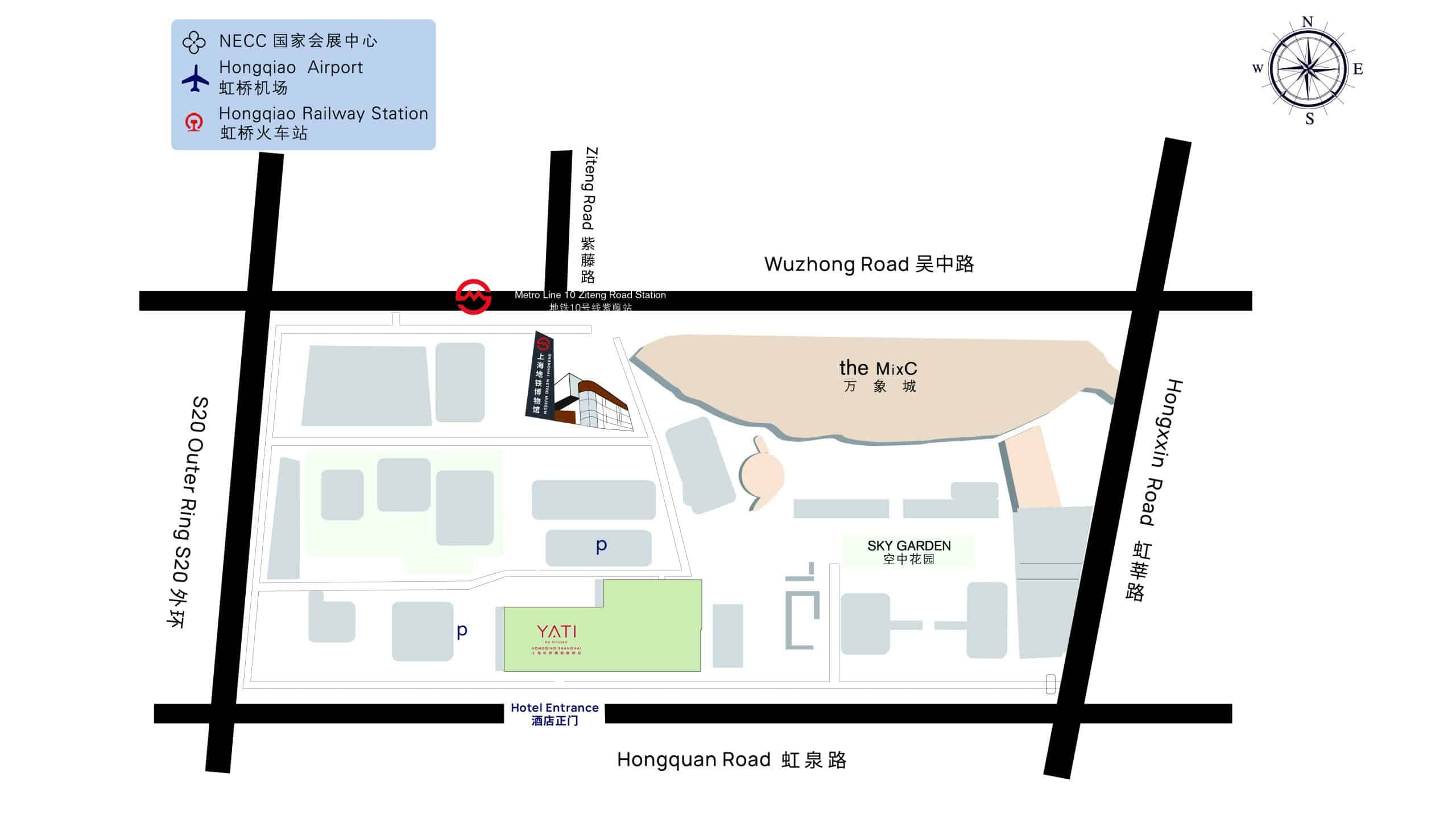 YTHQO_Yati-by-Artyzen-Hongqqiao-Shanghai_Map